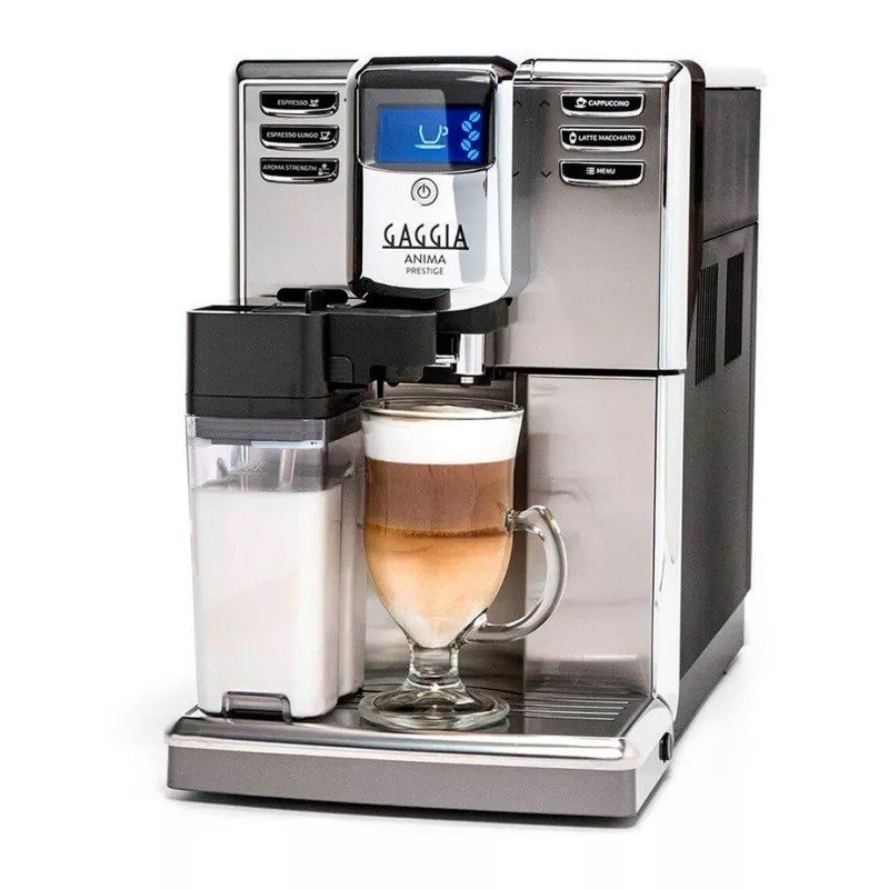 Gaggia Anima Prestige Stål Espressomaskine Inkl. Plejepakke & 2kg Rigtig Kaffe Hele Kaffebønner