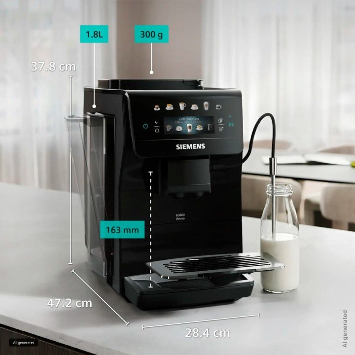 Siemens TP601E09 EQ600 Espressomaskine