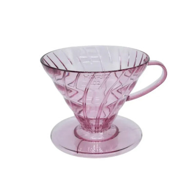 Hario Dripper V60 Sakura Pink 2 Kop. Inkl. Filtre