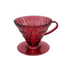 Hario Dripper V60 Momiji Rød 2 Kop. Inkl. Filtre