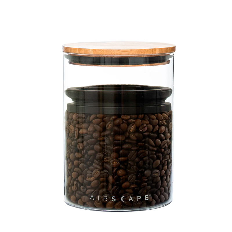 Airscape Kaffebeholder i Glas 500g