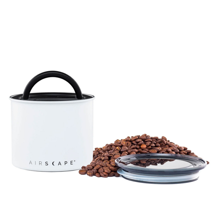 Airscape Classic Kaffebeholder Mat Hvid 250g