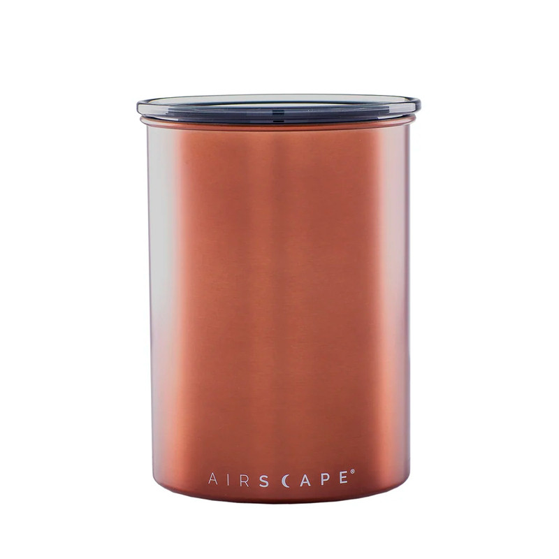 Airscape Classic Kaffebeholder Børstet Kobber 500g
