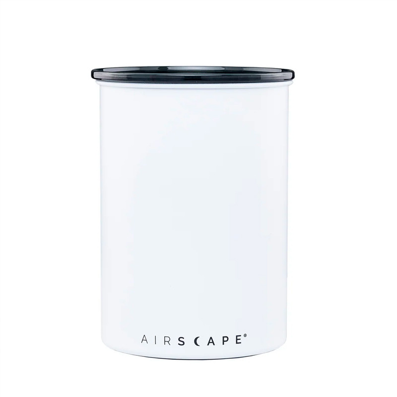 Airscape Classic Kaffebeholder Mat Hvid 500g