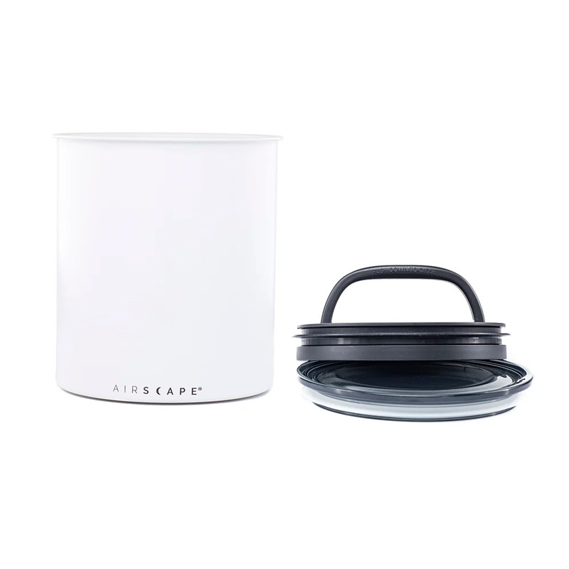 Airscape Kilo Kaffebeholder Mat Hvid 1kg