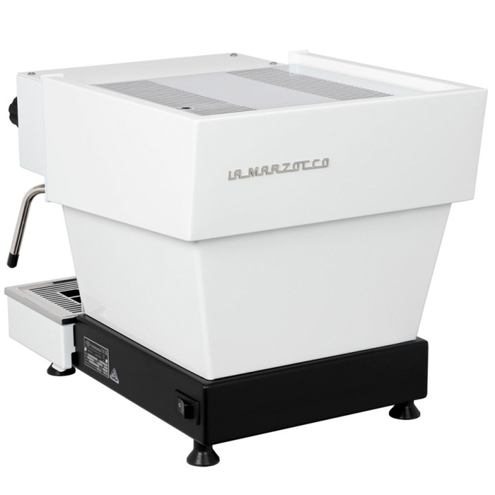 La Marzocco Linea Mini R Hvid Espressomaskine Inkl. Eureka Atom W 65 Casa Mat Sort Espressokværn