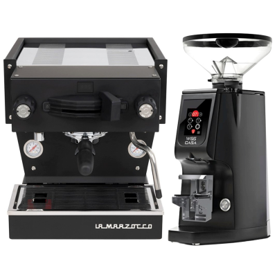 La Marzocco Linea Mini R Sort Espressomaskine Inkl. Eureka Atom W 65 Casa Mat Sort Espressokværn