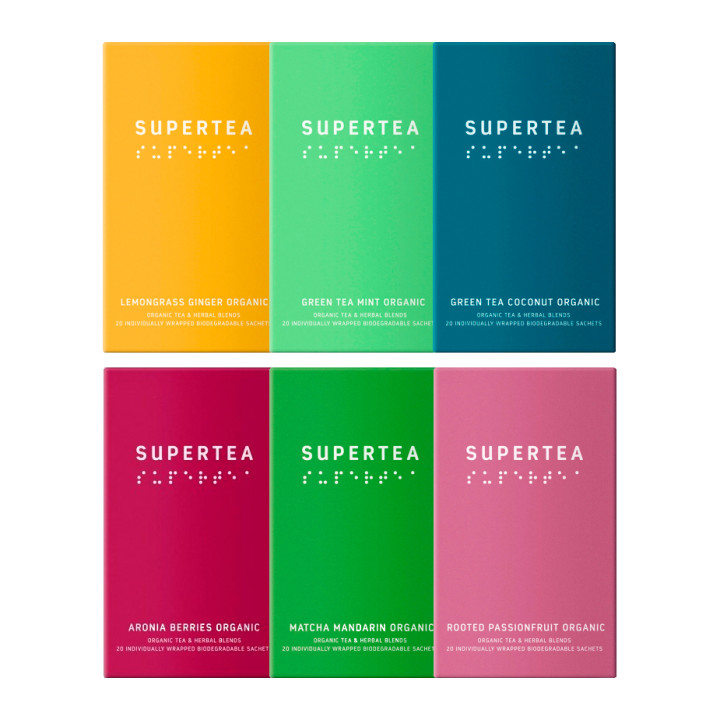 Supertea Mixpakke 2 6x20 Tebreve