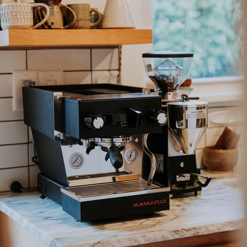 La Marzocco Linea Micra Sort Espressomaskine Inkl. Mahlkönig E64 WS Sort Espressokværn