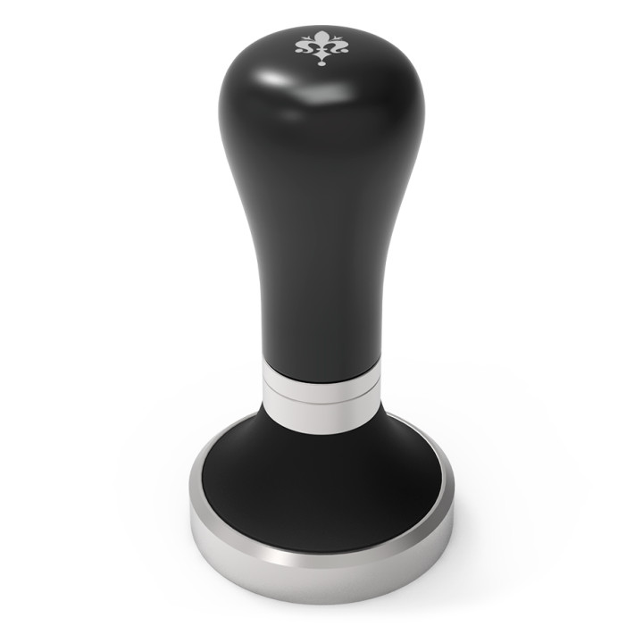 Eureka Mignon Knock Box Sort Inkl. Eureka Tamper Perfect Grip Sort 58 mm