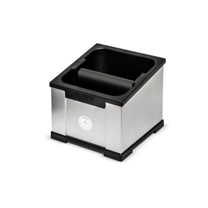Eureka Mignon Specialita Sort/Chrome Espressokværn Inkl. Mignon Knock Box Polished Natural Silver