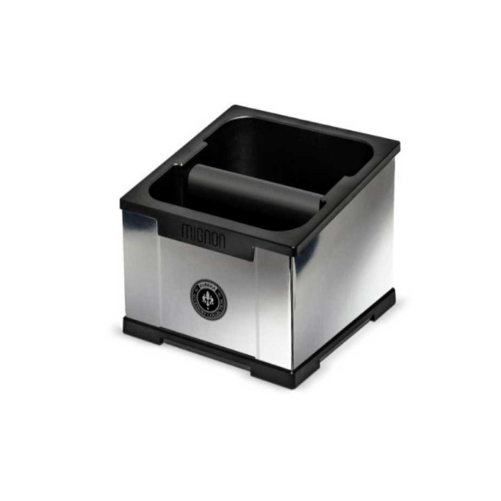 Eureka Mignon Specialita Sort/Chrome Espressokværn Inkl. Mignon Knock Box Chrome