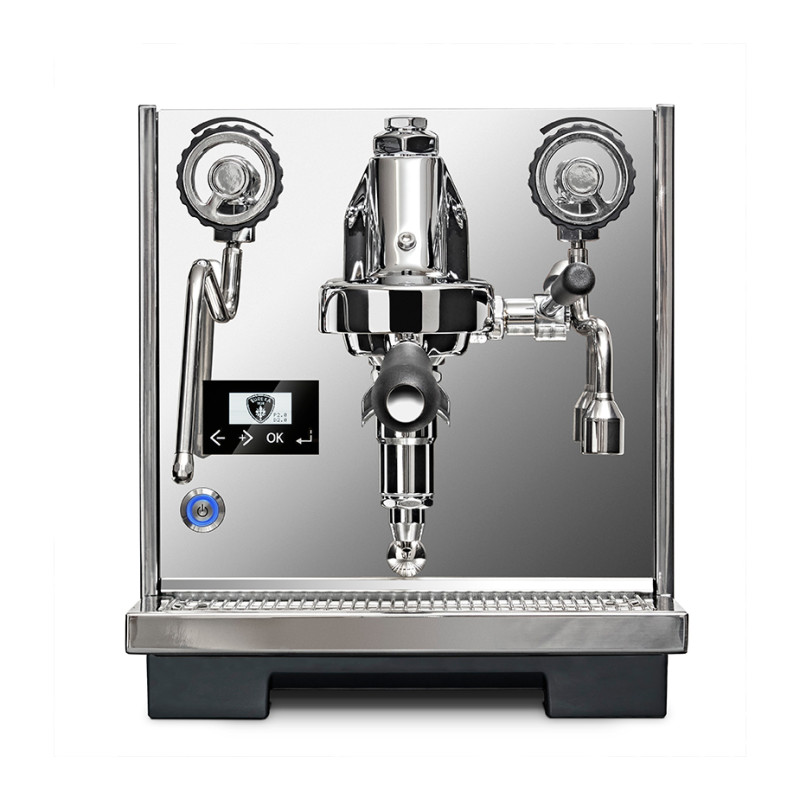 Eureka Costanza Inox Polished Espressomaskine Inkl. Eureka Mignon Specialita Espressokværn & Baristaudstyr