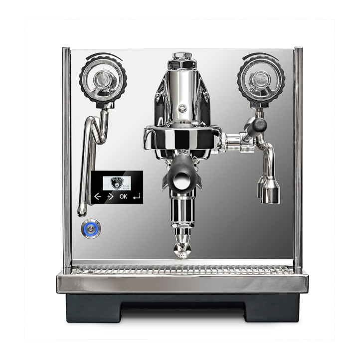 Eureka Costanza Inox Polished Espressomaskine Inkl. Eureka Mignon Specialita Espressokværn & Baristaudstyr