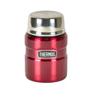 Thermos Madtermoflaske 0,47 L Mørkerød