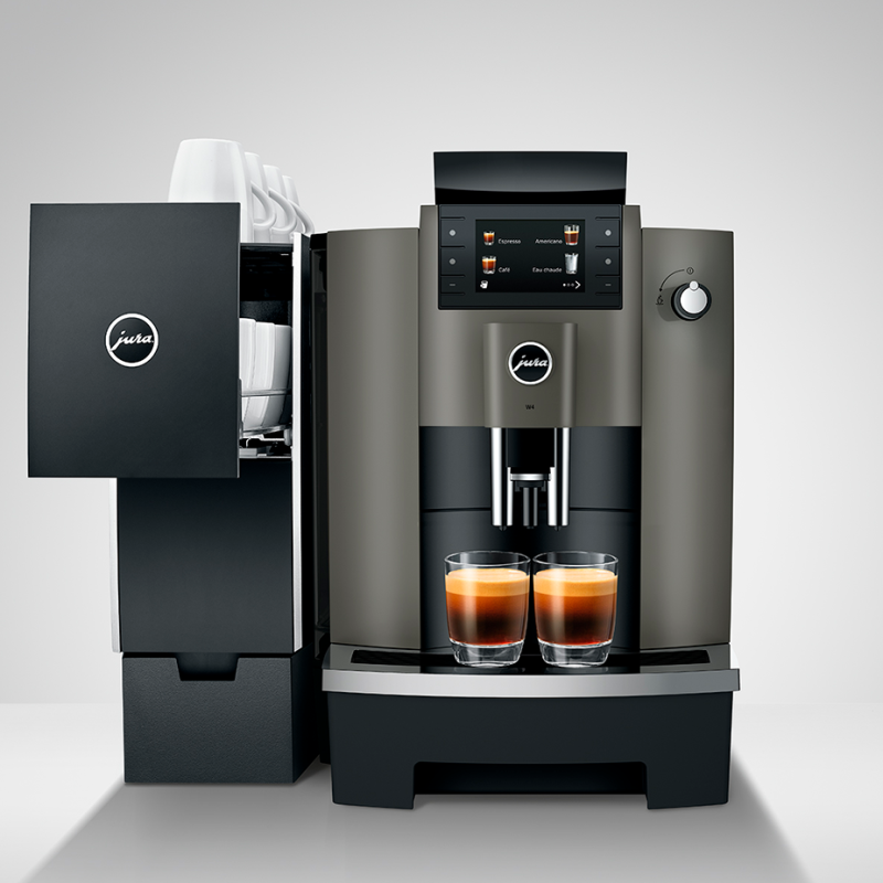 Jura W4 (EB) Dark Inox Espressomaskine Inkl. Startpakke