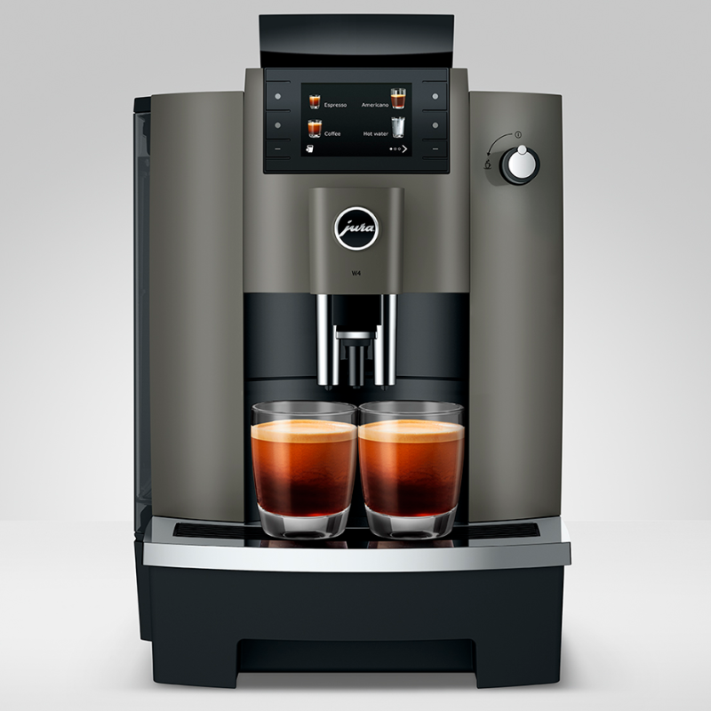 Jura W4 (EB) Dark Inox Espressomaskine Inkl. Startpakke