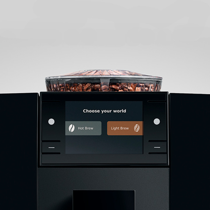 Jura A8 (EA) Piano Black Espressomaskine Inkl. Startpakke (DK sprog)