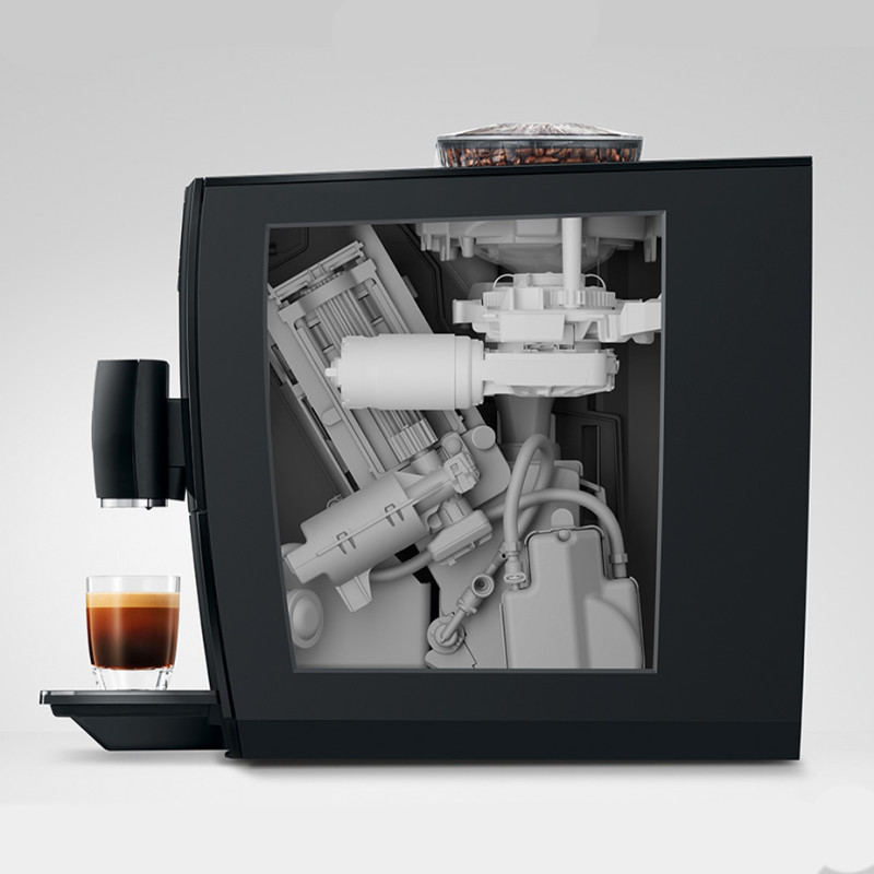 Jura A8 (EA) Piano Black Espressomaskine Inkl. Startpakke (DK sprog)