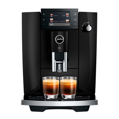 Jura E6 (ED) Piano Black Espressomaskine Inkl. Startpakke DK sprog