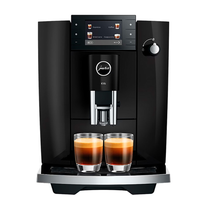 Jura E6 (ED) Piano Black Espressomaskine Inkl. Startpakke DK sprog