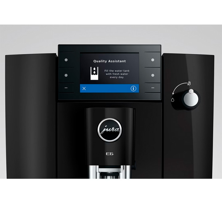 Jura E6 (ED) Piano Black Espressomaskine Inkl. Startpakke DK sprog