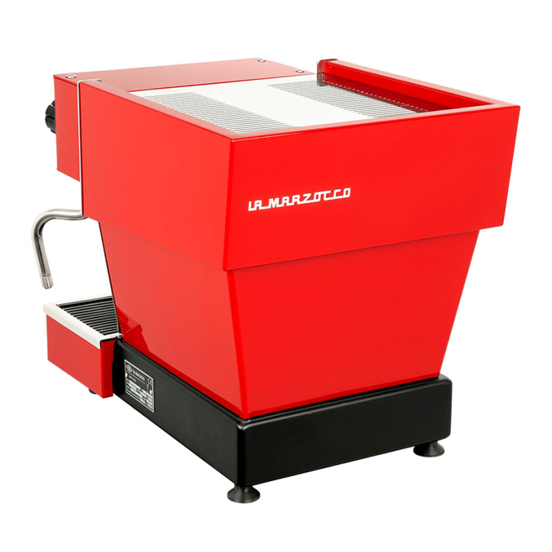 La Marzocco Linea Micra Rød Espressomaskine Inkl. Mahlkönig E64 WS Sort Espressokværn