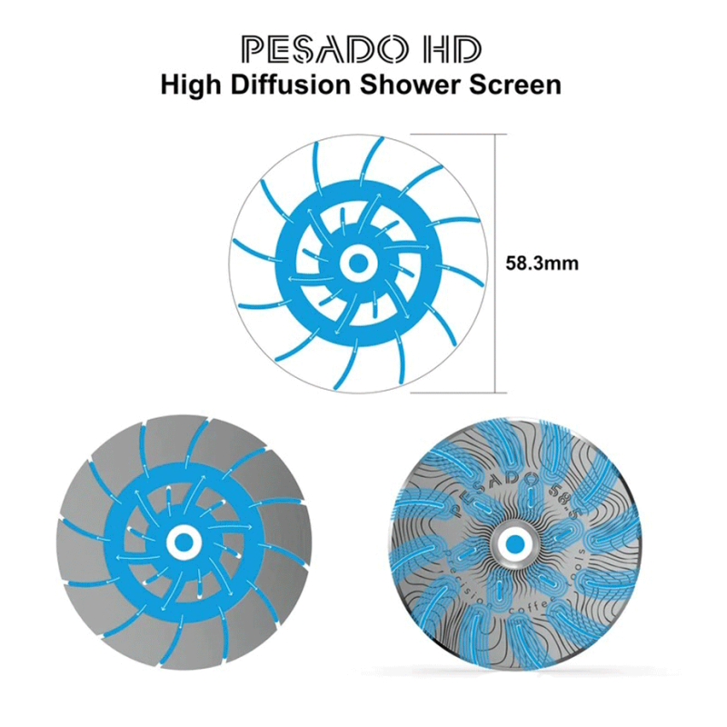 Pesado High Diffusion Brusehoved Til La Marzocco