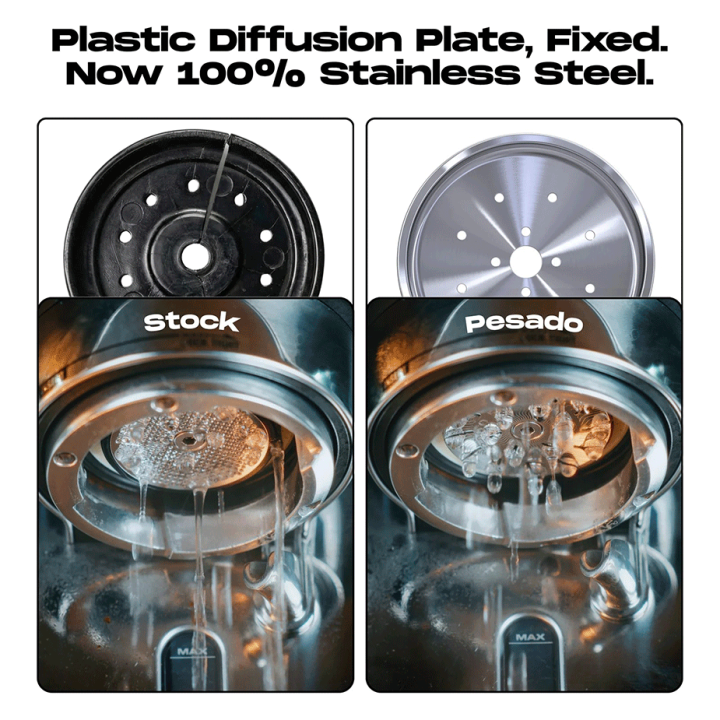 Pesado High Diffusion Brusehoved Til Breville/SAGE 58mm