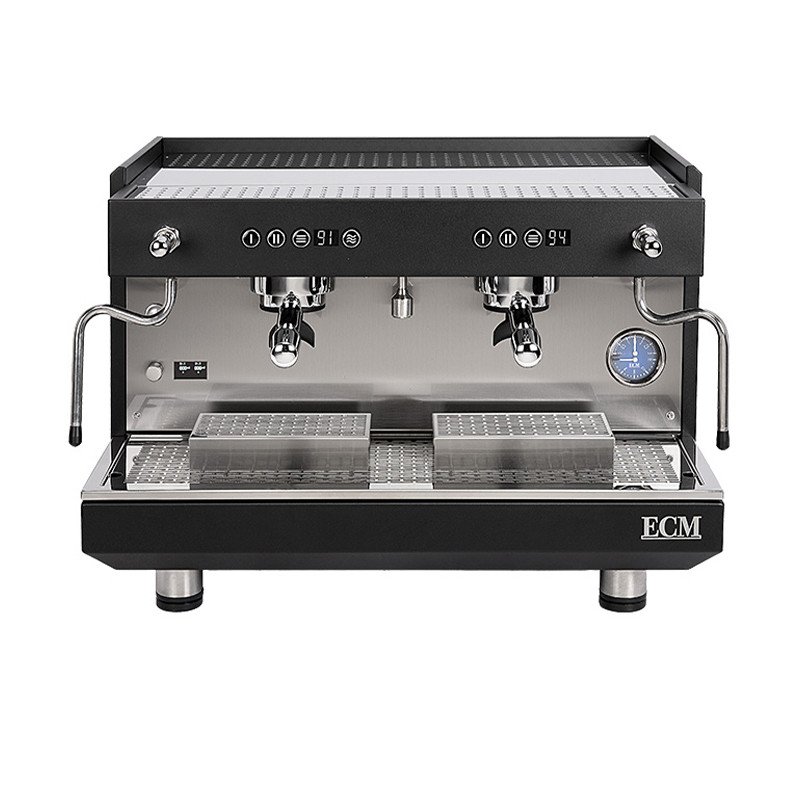 ECM Discover 2GR Professionel Sort Dual Boiler-espressomaskine Inkl. Mahlkönig E65W GbS Sort Espressokværn