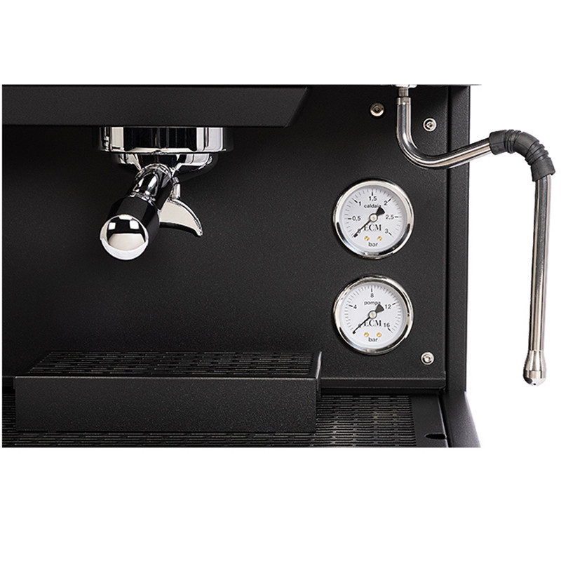 ECM Compact HX-2 PID  Proffesionel 2 Gr. Sort Espressomaskine Inkl. Eureka Atom W 75 Mat Sort Espressokværn