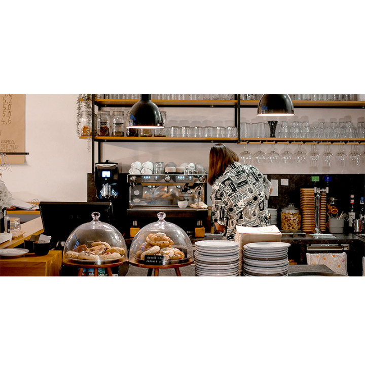 ECM Compact HX-2 PID  Proffesionel 2 Gr. Sort Espressomaskine Inkl. Eureka Atom W 75 Mat Sort Espressokværn