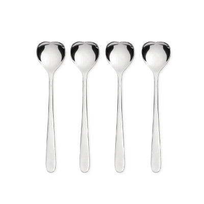 Alessi Hjerteformede Isskeer 4 stk