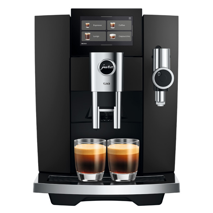 Jura S10 (EA) Obsidian Black Espressomaskine Inkl. Startpakke DK Sprog