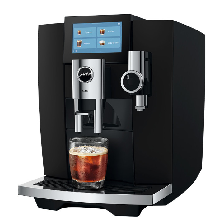 Jura S10 (EA) Obsidian Black Espressomaskine Inkl. Startpakke DK Sprog