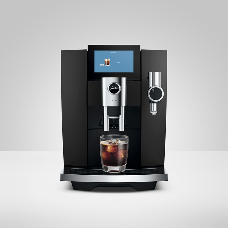 Jura S10 (EA) Obsidian Black Espressomaskine Inkl. Startpakke DK Sprog