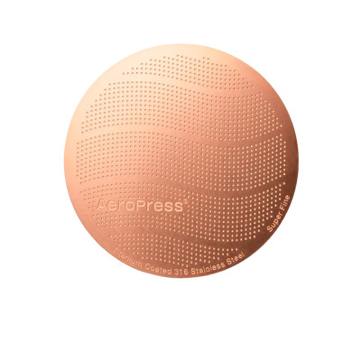 Aeropress Gold Tone Genbrugeligt Filter Rustfrit Stål