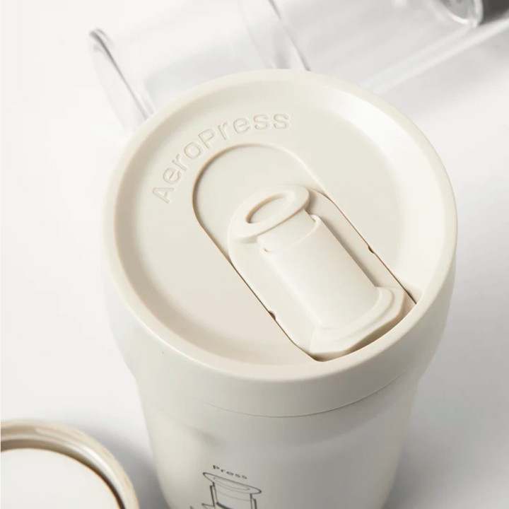 AeroPress Go Plus Creme Rejsebrygger