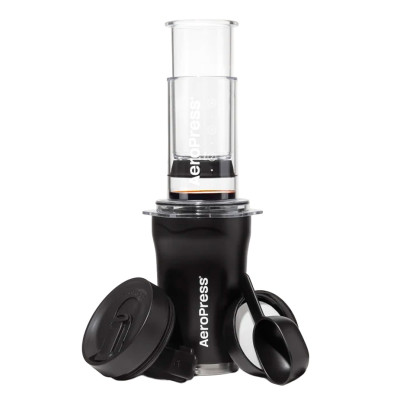 AeroPress Go Plus Sort Rejsebrygger