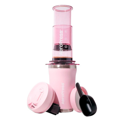 AeroPress Go Plus Pink Rejsebrygger