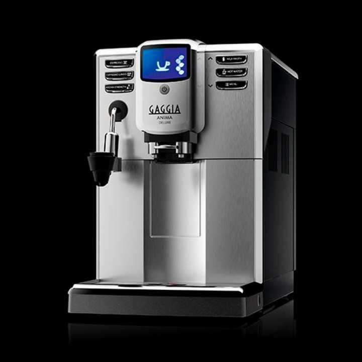 Gaggia Anima De Luxe Stål/Sort Espressomaskine Gaggia Anima De Luxe Stål/Sort Espressomaskine