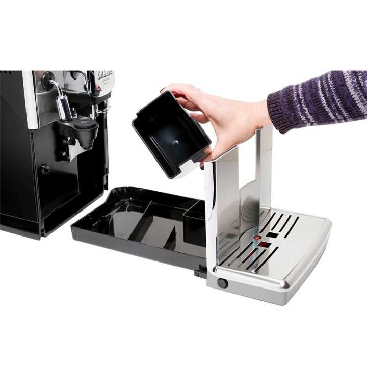 Gaggia Anima De Luxe Stål/Sort Espressomaskine Gaggia Anima De Luxe Stål/Sort Espressomaskine