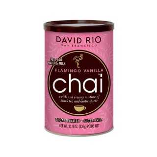 David Rio Chai Flamingo Vanilla Decaf & Sukkerfri 337g