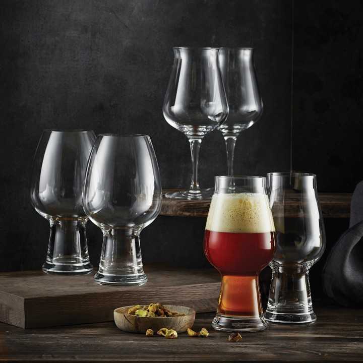 Luigi Bormioli Birrateque Ølglas Sæt