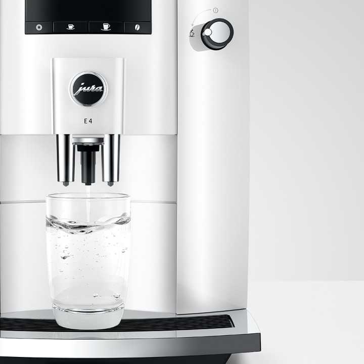 Jura E4 (EA) Piano White Espressomaskine Jura E4 (EA) Piano White Espressomaskine