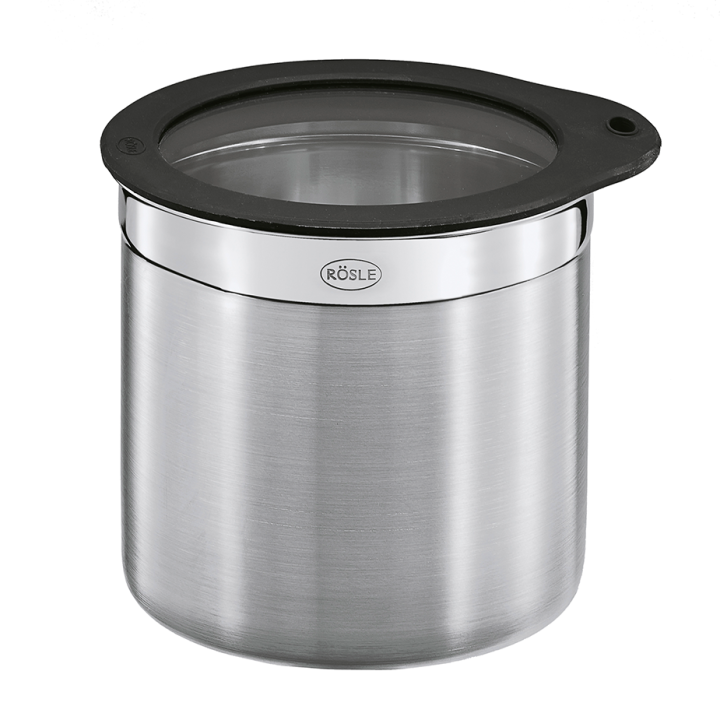 Rösle Kaffebeholder 1,4 L Stål/Sort Rösle Kaffebeholder 1,4 L Stål/Sort