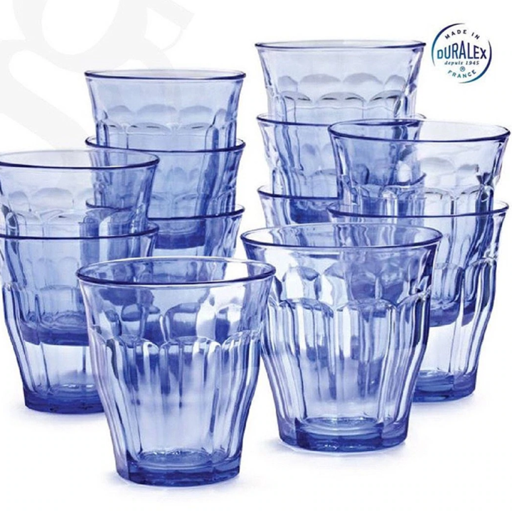 Duralex Picardie Caféglas 22 cl 6 Stk Blå