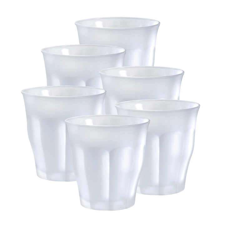 Duralex Picardie Caféglas 25 cl 6 Stk Frostad