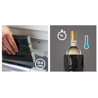 Vacu Vin Active Vinkøler Sort