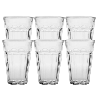 Duralex Picardie Caféglas 36cl 6 stk Duralex Picardie Caféglas 36cl 6 stk